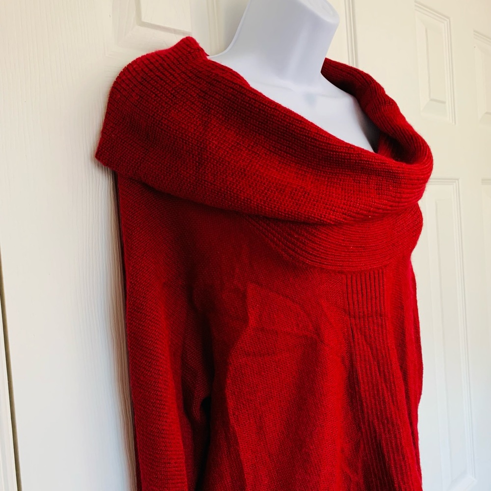 Mossimo Wool-Blend Wide Cowl Neck Sweater